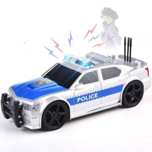 policajné auto pre deti svieti, vydáva zvuky, na batérky