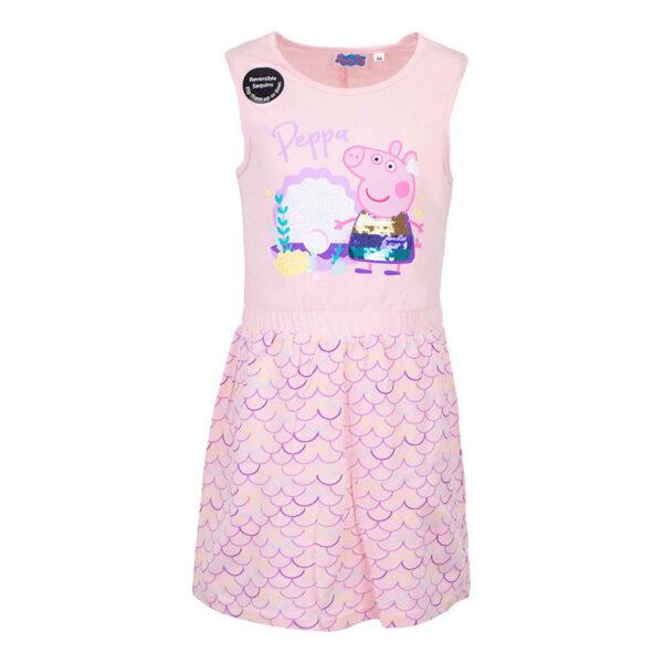 letné šaty Peppa pig ružové