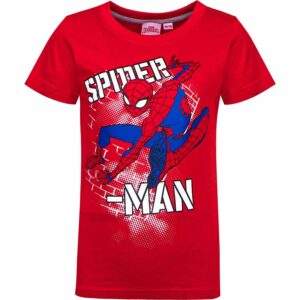 chlapčenské tričko spiderman s krátkym rukávom